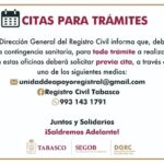 Registro Civil en Tabasco: trámites, requisitos y más